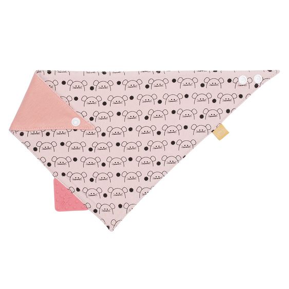 Lässig Wende-Bandana mit Beißecke - Little Chums Mouse