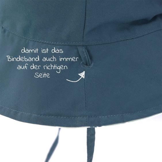 Lässig Wende-Hut LSF Sun Protection Bucket Hat - Boat Mint - Gr. 43/45