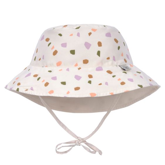 Lässig Wende-Hut LSF Sun Protection Bucket Hat - Pebbles - Multicolor / Milky - Gr. 43/45