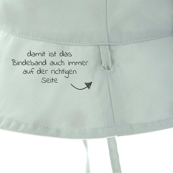 Lässig Wende-Hut LSF Sun Protection Bucket Hat - Spotted White - Gr. 43/45