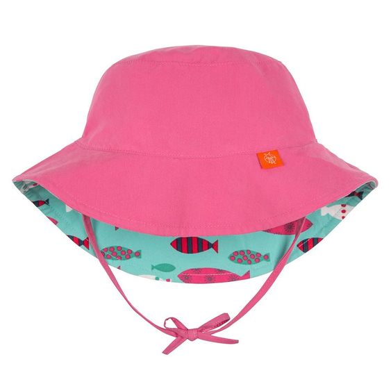 Lässig Wendehut - Mr. Fish Light Pink - Gr. 0-6 M