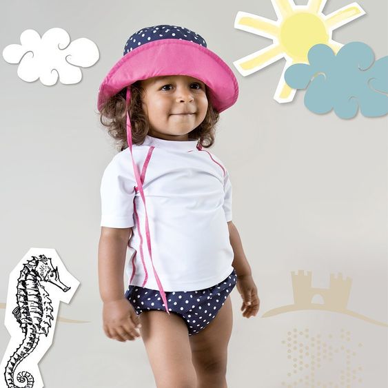 Lässig Wendehut - Polka Dots - Gr. 0-6 M