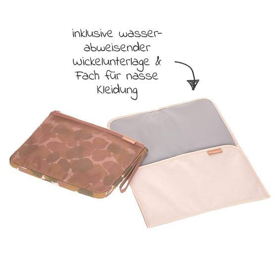 Lässig Wickel-Kit für Unterwegs Casual Changing Organizer - Tinted Spots