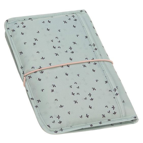 Lässig Wickel-Kit für Unterwegs Casual Changing Pouch - Floral Mint