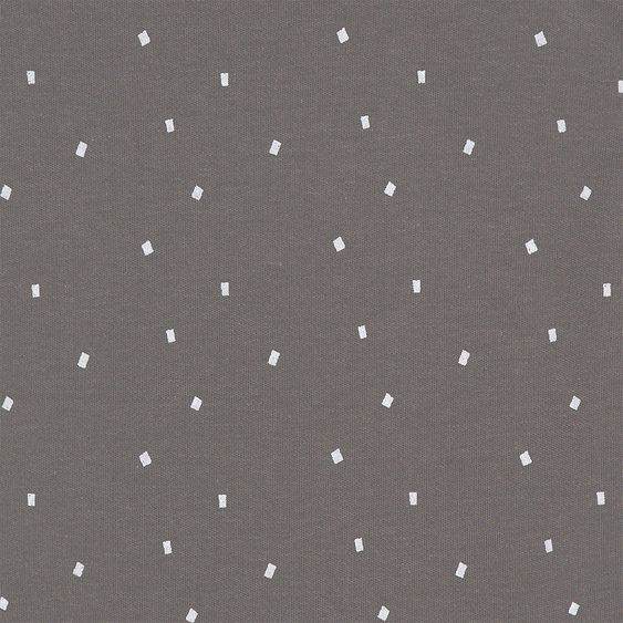 Lässig Wickelbody Kurzarm aus Bio-Baumwolle - Spots Anthracite - Gr. 50/56