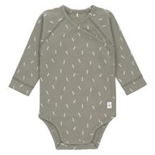 Manica lunga in cotone organico - Speckles Olive - Taglia 50/56