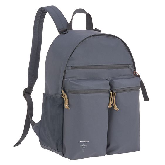 Lässig Wickelrucksack Casual Urban Backpack - Anthracite