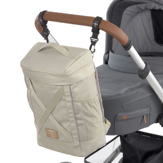 Lässig Wickelrucksack Cross Backpack - Light Olive