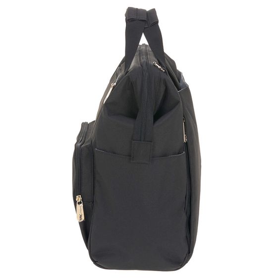 Lässig Wickelrucksack Glam Goldie Backpack - Black