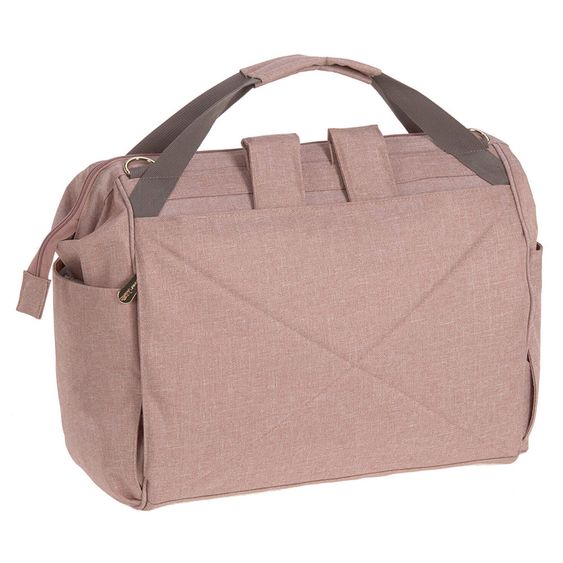 Lässig Wickelrucksack Glam Goldie Twin Backpack - Rose