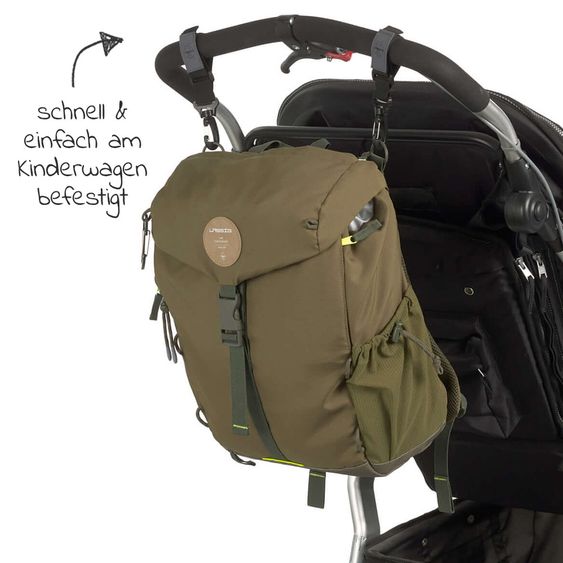 Lässig Wickelrucksack Green Label Outdoor Backpack - Olive