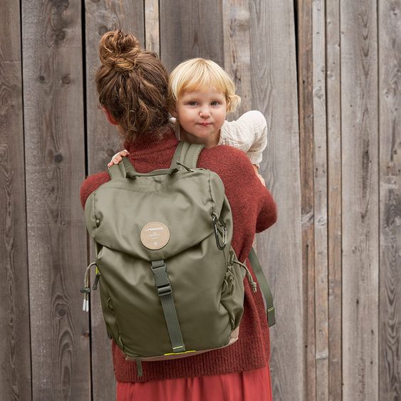 Lässig Wickelrucksack Green Label Outdoor Backpack - Olive