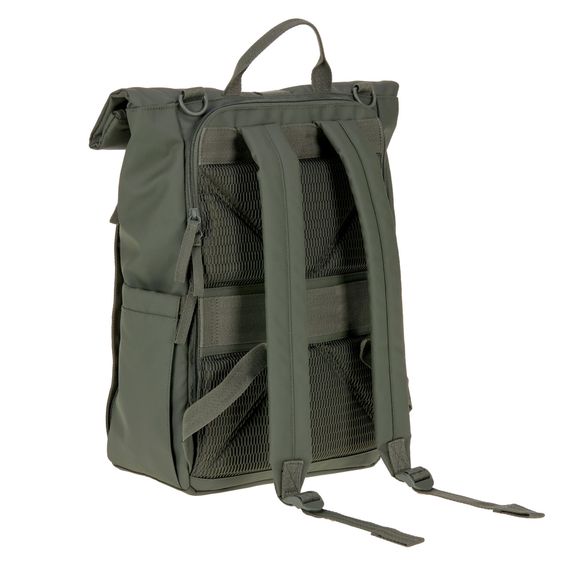 Lässig Green Label Rolltop Up Backpack - Olive