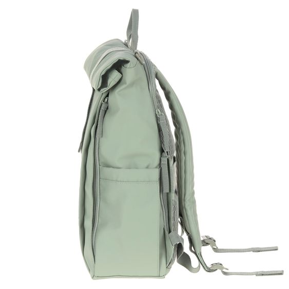 Lässig Wickelrucksack Green Label Rolltop Up Backpack - Silver Green