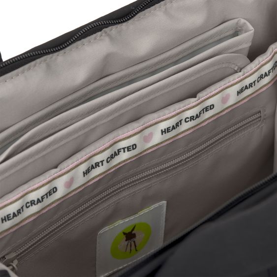 Lässig Wickelrucksack Minoa Backpack - Black