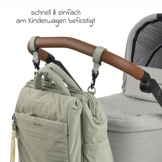 Lässig Wickelrucksack Minoa Backpack - Mint