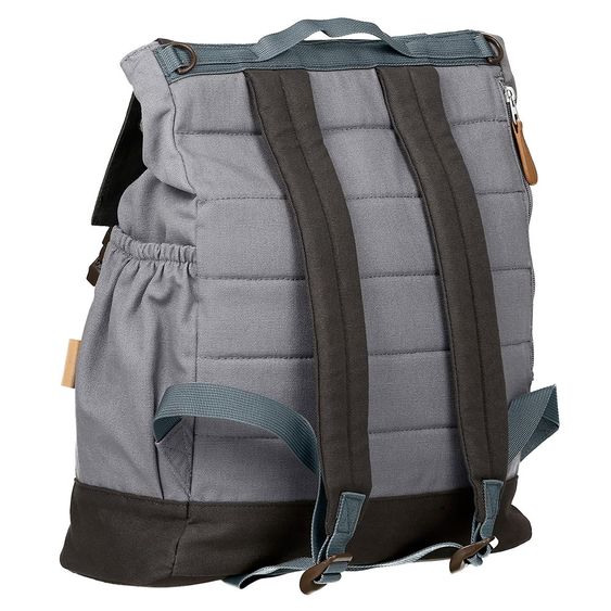 Lässig Wickelrucksack Vintage Little One & Me Backpack - Grey