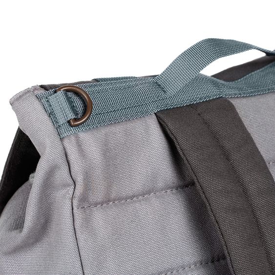 Lässig Wickelrucksack Vintage Little One & Me Backpack - Grey