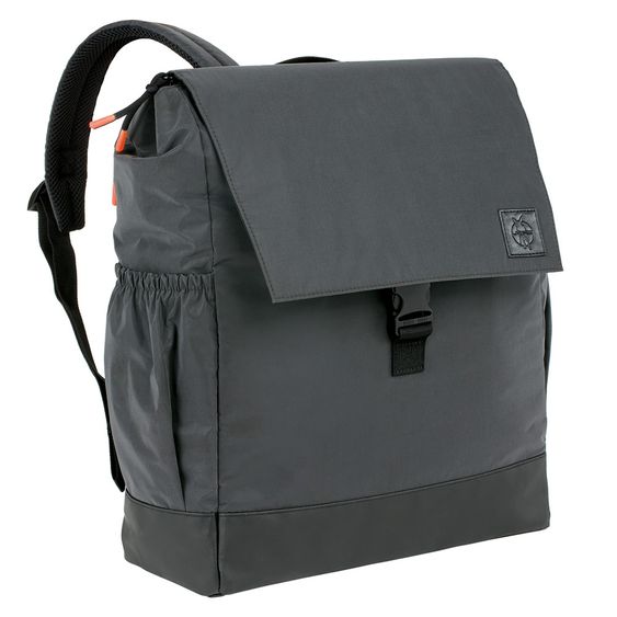 Lässig Wickelrucksack Vintage Little One & Me Backpack - Reflective Black