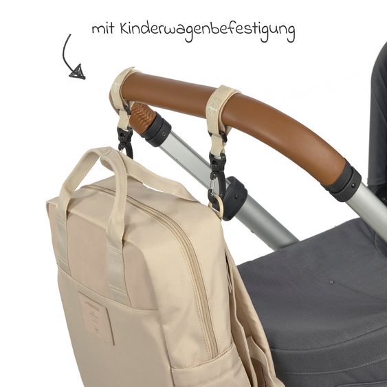 Lässig Wickelrucksack Vividal Backpack - Humus