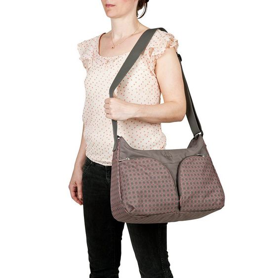 Lässig Wickeltasche Basic Shoulder Bag - Comb Slate