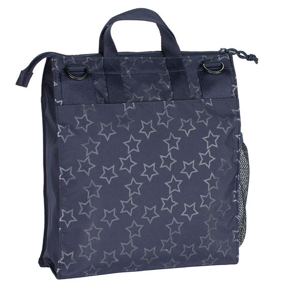 Lässig Wickeltasche Casual Buggy Bag - Reflective Star - Navy