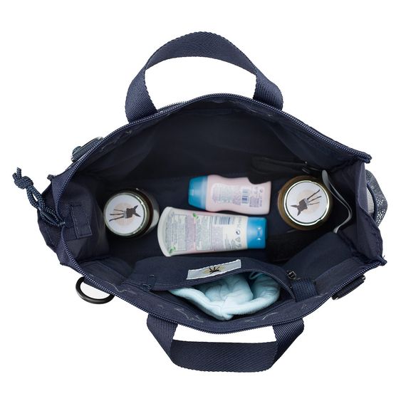 Lässig Wickeltasche Casual Buggy Bag - Reflective Star - Navy