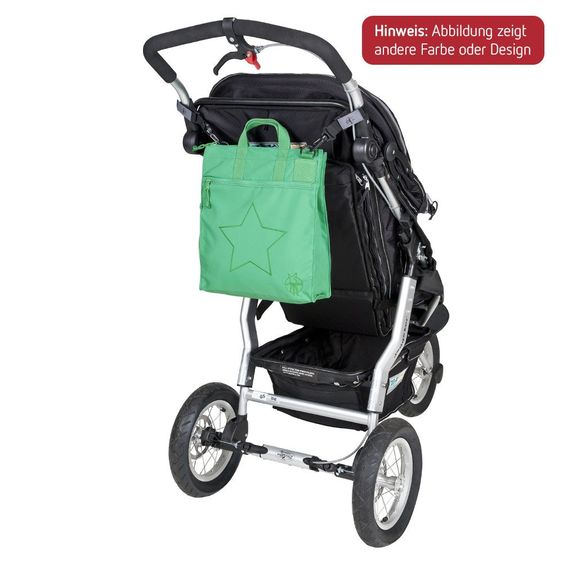 Lässig Wickeltasche Casual Buggy Bag - Solid Black