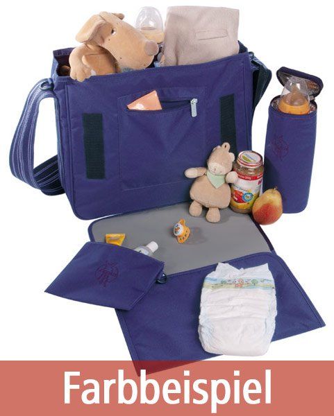 Lässig Diaper Bag Casual Messenger Bag - Patchwork Choco