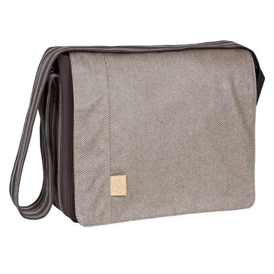 Lässig Diaper bag Casual Messenger Bag - Twill - Choco