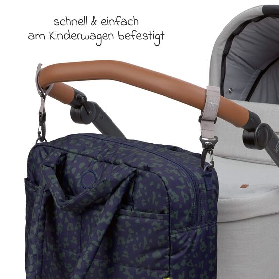 Lässig Borsa fasciatoio Borsa Everyday - Leo - Blu scuro