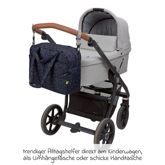 Lässig Borsa fasciatoio Borsa Everyday - Leo - Blu scuro