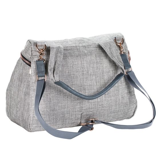 Lässig Wickeltasche Glam Rosie Bag - Anthracite Glitter