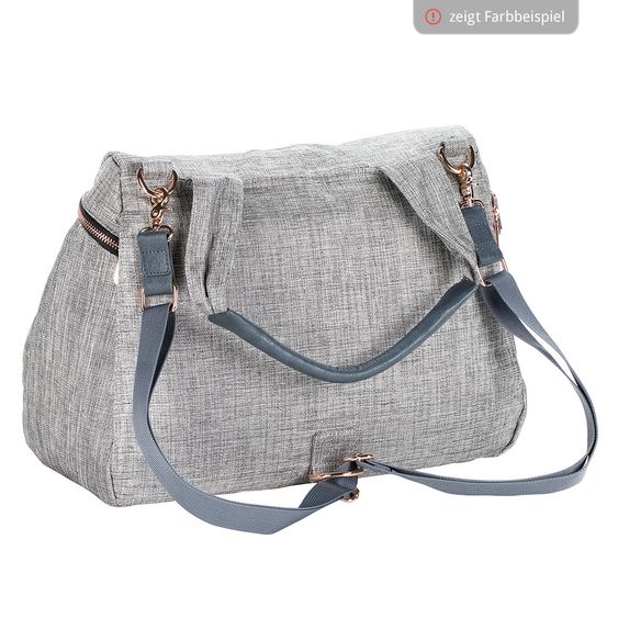 Lässig Wickeltasche Glam Rosie Bag - Black