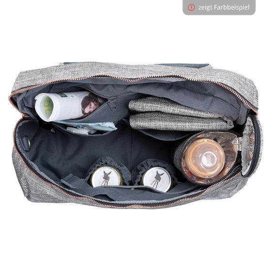 Lässig Wickeltasche Glam Rosie Bag - Black