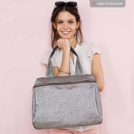 Lässig Wickeltasche Glam Rosie Bag - Black