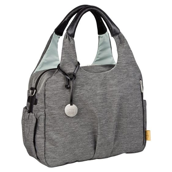 Lässig Wickeltasche Green Label Global Bag - Ecoya Anthracite