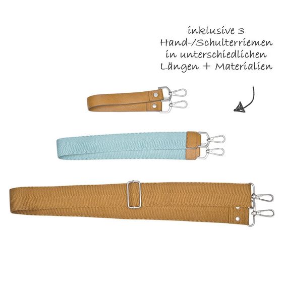 Lässig Borsa per pannolini Green Label Mix 'n Match - Grigio chiaro
