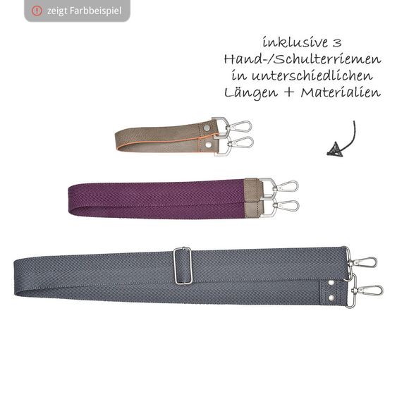 Lässig Wickeltasche Green Label Mix 'n Match Bag - Strawberry