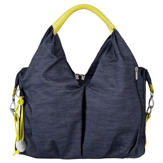 Lässig Wickeltasche Green Label Neckline Bag - Denim Blue