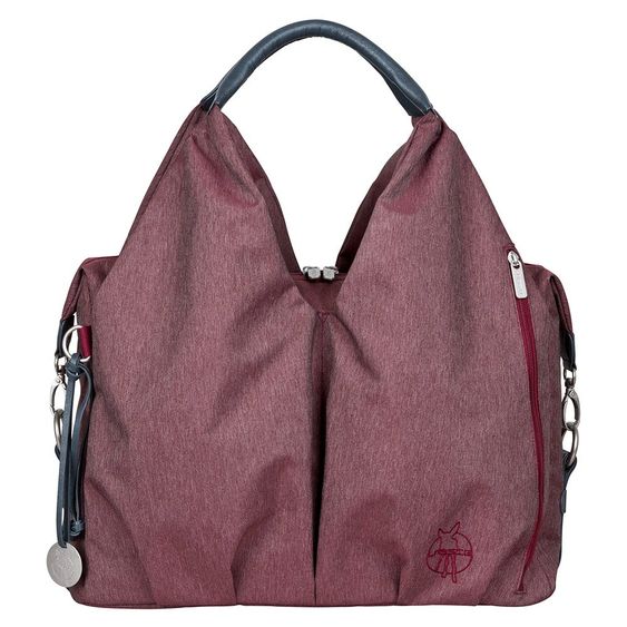 Lässig Wickeltasche Green Label Neckline Bag - Ecoya Burgundy Red