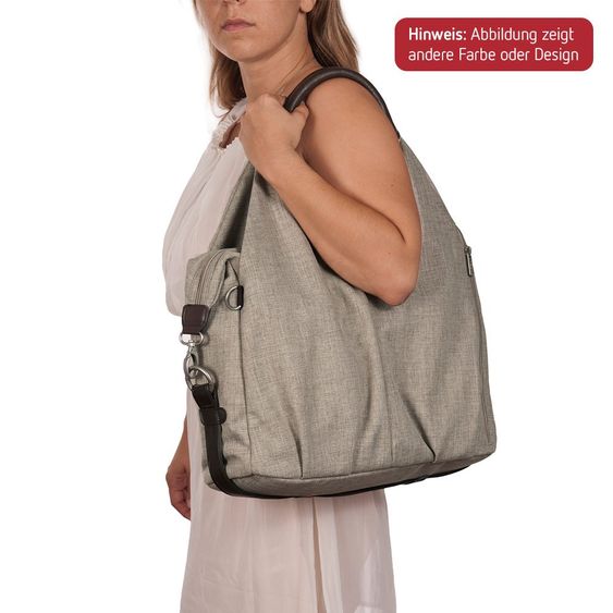 Lässig Wickeltasche Green Label Neckline Bag - Ecoya Burgundy Red