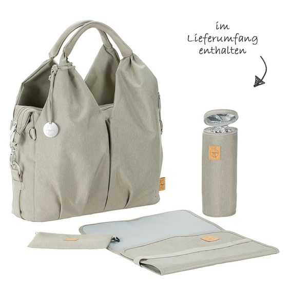 Lässig Wickeltasche Green Label Neckline Bag - Sand