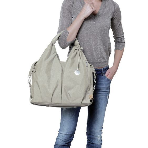 Lässig Wickeltasche Green Label Neckline Bag - Sand