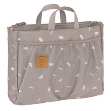 Wickeltasche / Kinderwagentasche Multitalent Organizer - Blocks Taupe