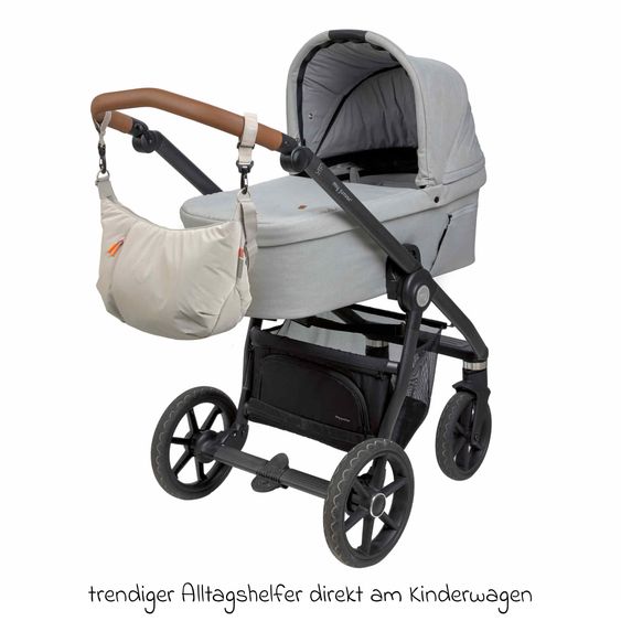 Lässig Wickeltasche Lunua Bum Bag - Beige