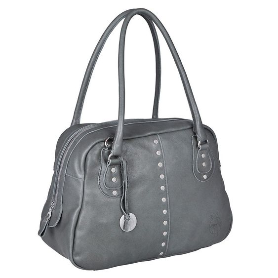 Lässig Wickeltasche Premium Label Fair Bowler Bag - Grey