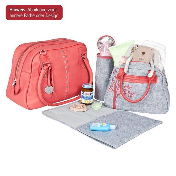 Lässig Wickeltasche Premium Label Fair Bowler Bag - Grey