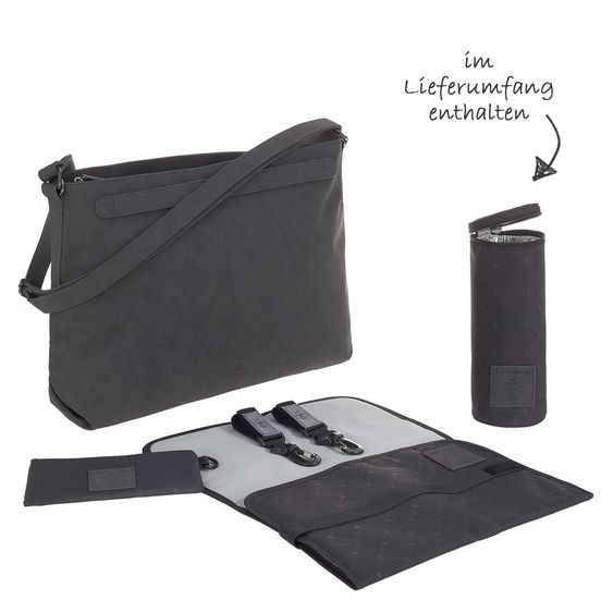 Lässig Wickeltasche Tender Shoulder Bag - Anthracite