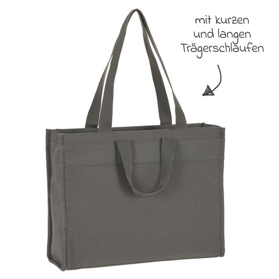 Lässig Wickeltasche Tote Up Bag - Anthracite